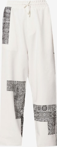 VAMOS CLO Nohavice 'Wax Plant' - Biela: predná strana