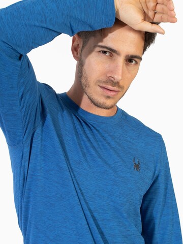 Spyder Functioneel shirt in Blauw