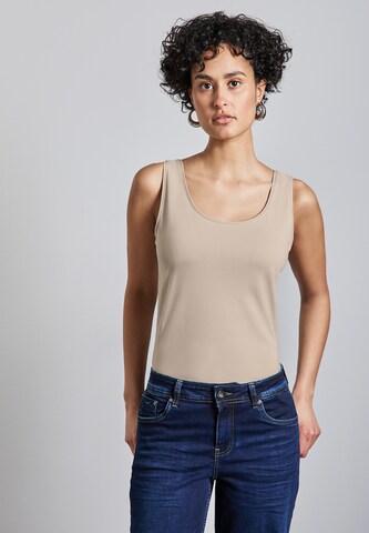 STREET ONE Top 'Anni' in Beige: Vorderseite