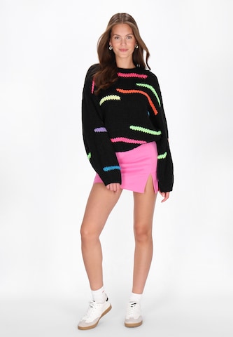 MYMO Trui 'Young Fashion' in Zwart