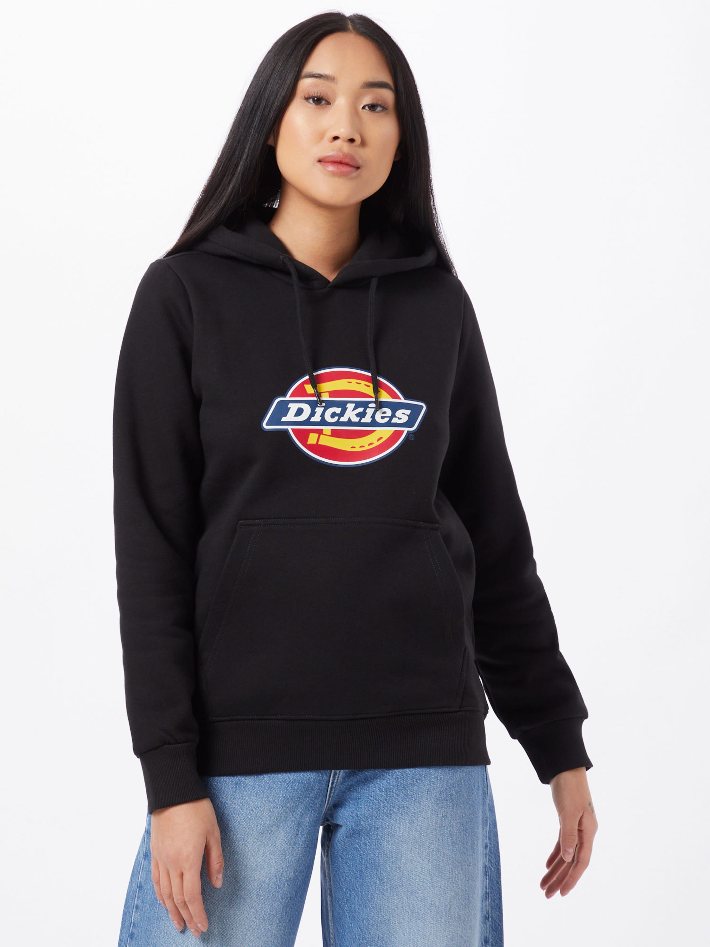 Dickies sales hoodie svart