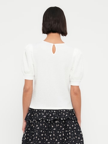 Camicia da donna 'PCJAMAL' di PIECES in bianco