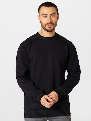 Elias Rumelis Sweatshirt in Zwart: voorkant