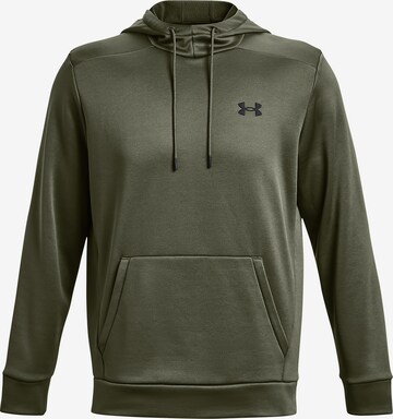 UNDER ARMOUR Sportsweatshirt in Grün: predná strana