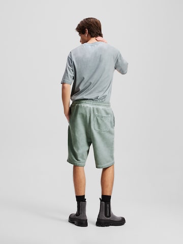 Loosefit Pantalon KARL LAGERFELD JEANS en vert