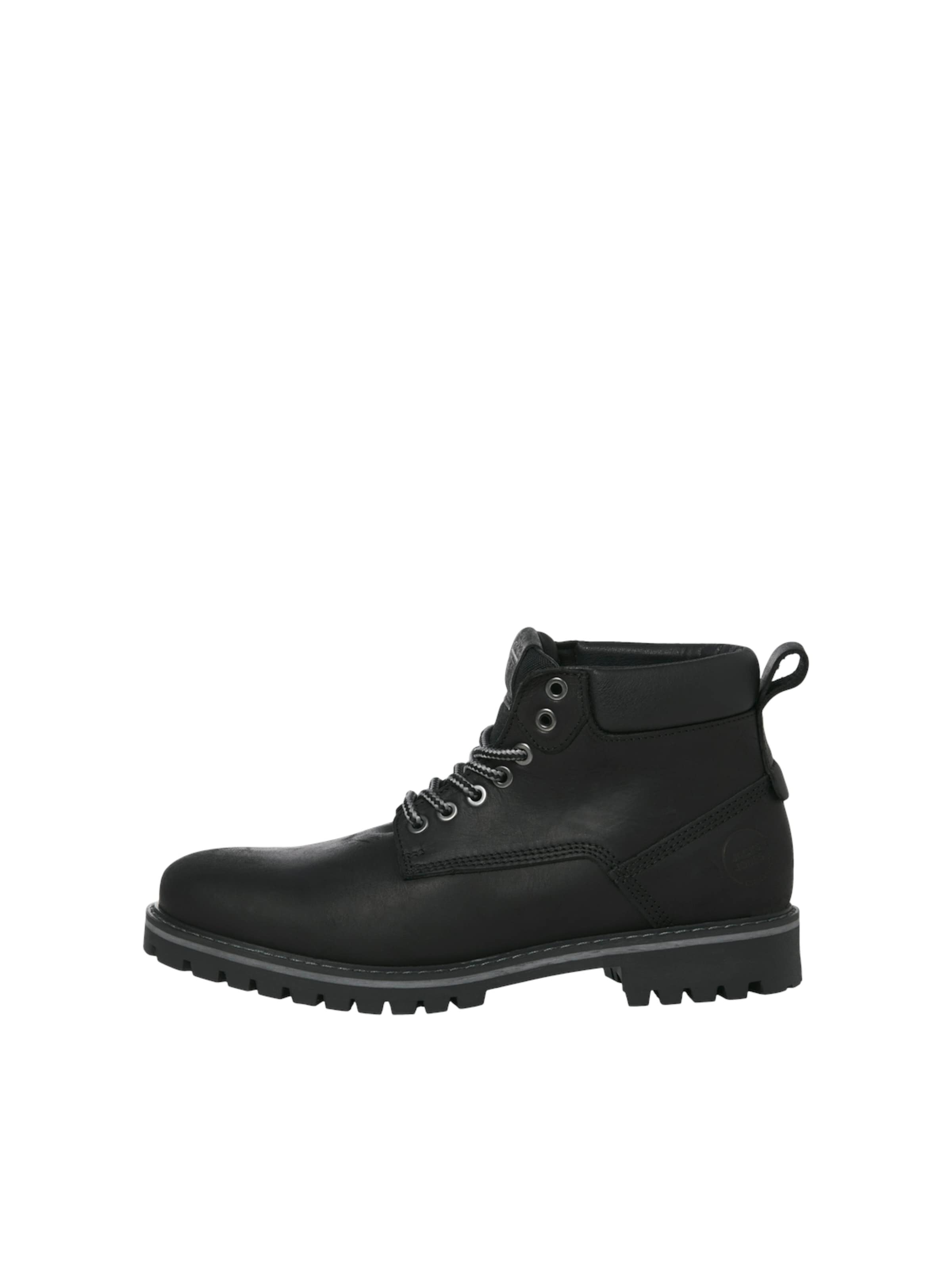 JACK & JONES Ботинки на шнуровке 'JFWQueensway' в Серый: спереди