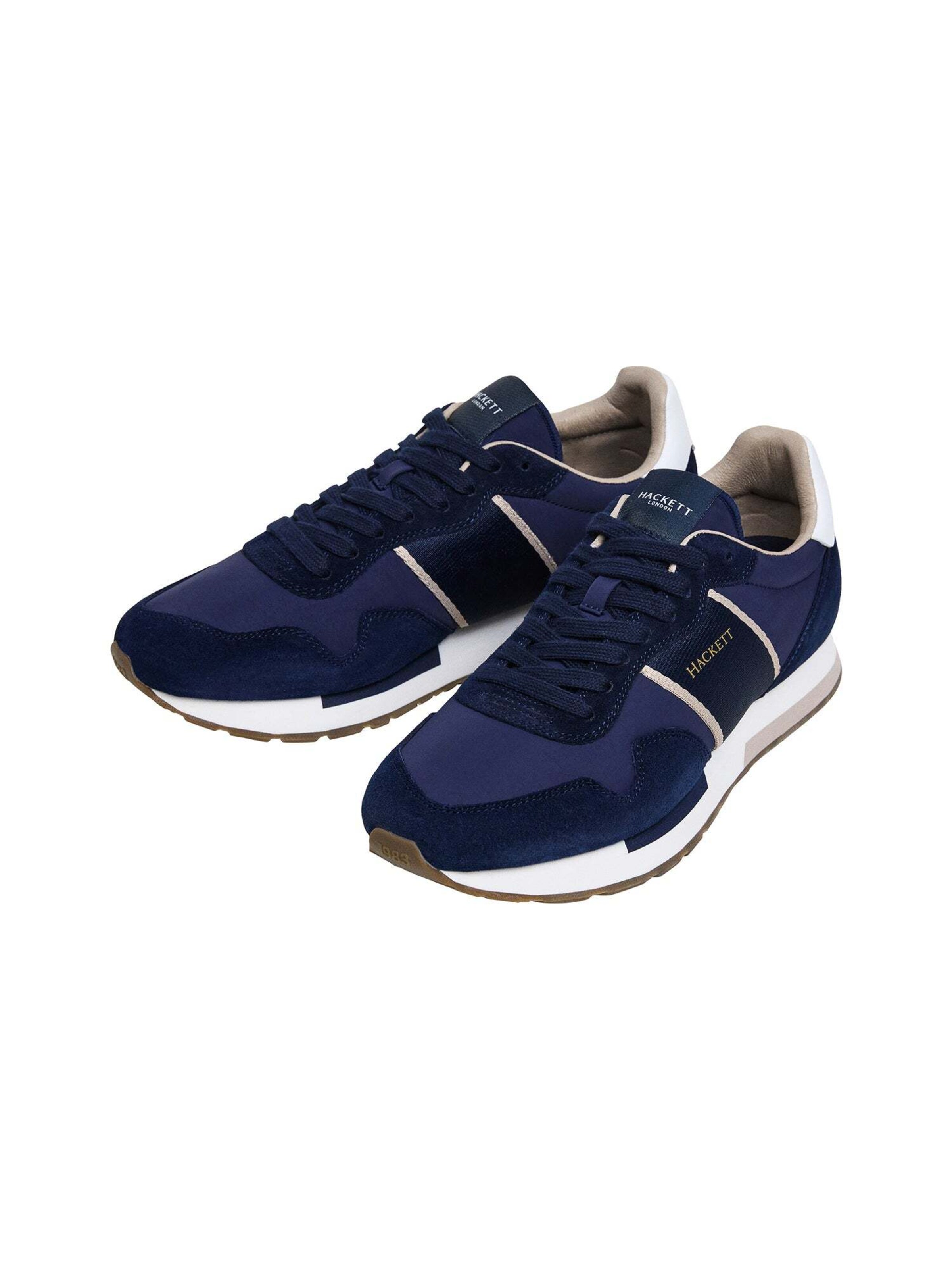 Baskets basses 'Keston' Hackett London en bleu