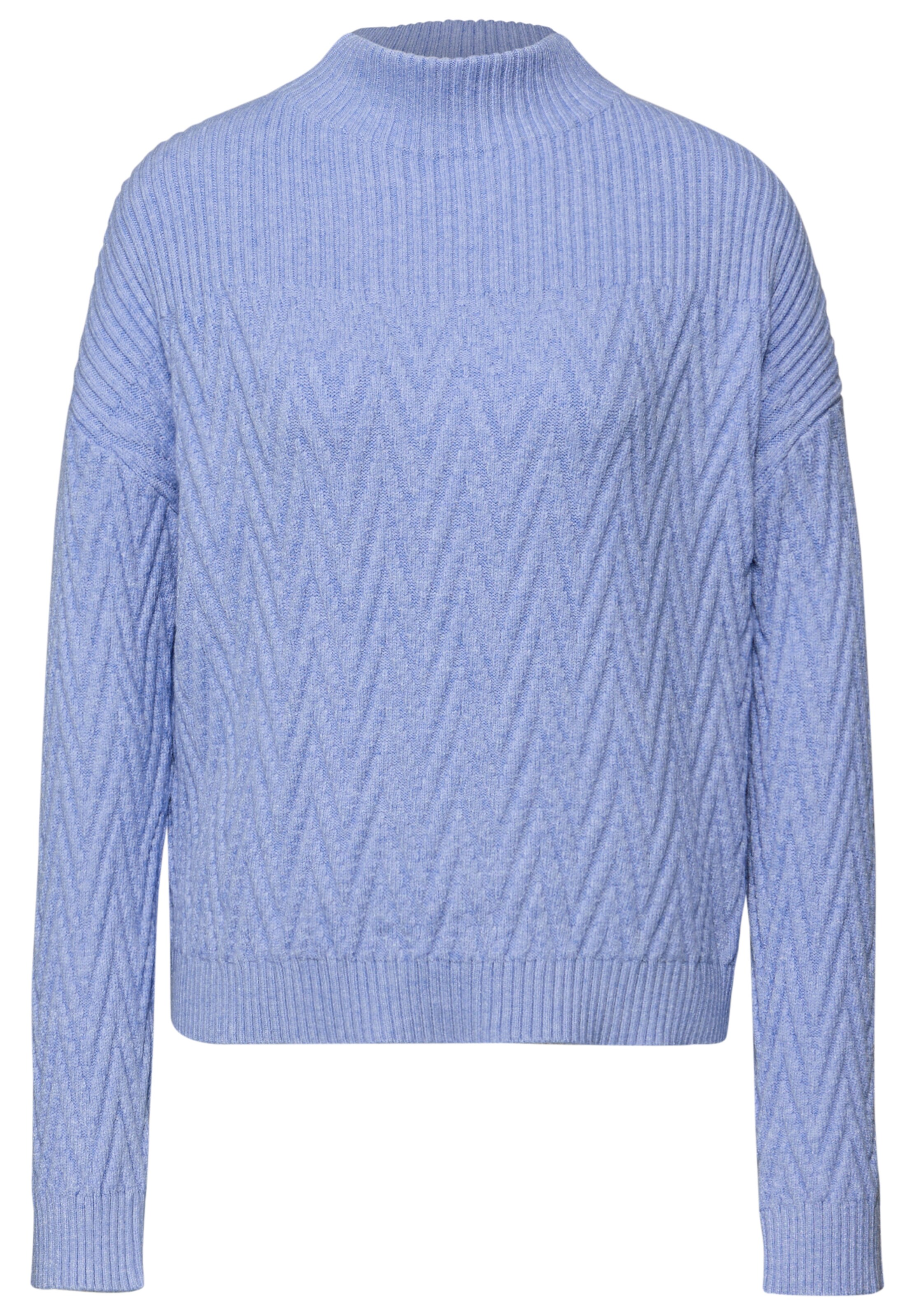 STREET ONE Pullover in Blau: Vorderseite
