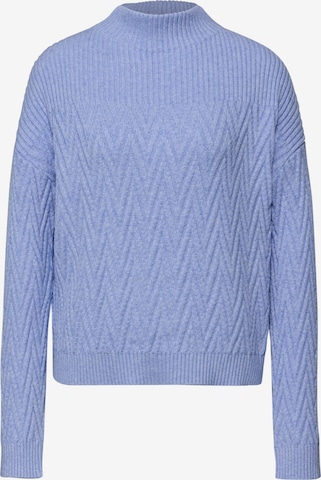 STREET ONE Pullover in Blau: Vorderseite
