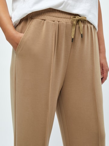 Peppercorn Loosefit Hose 'Dicette' in Braun