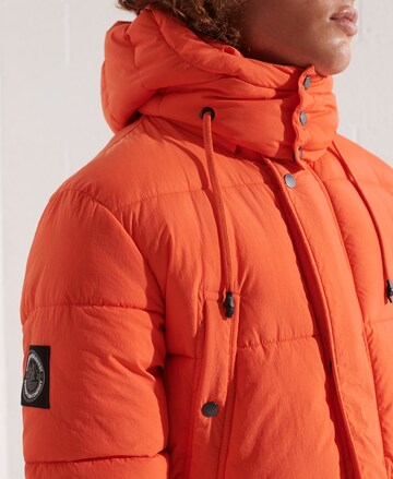 Parka d’hiver 'Expedition' Superdry en orange