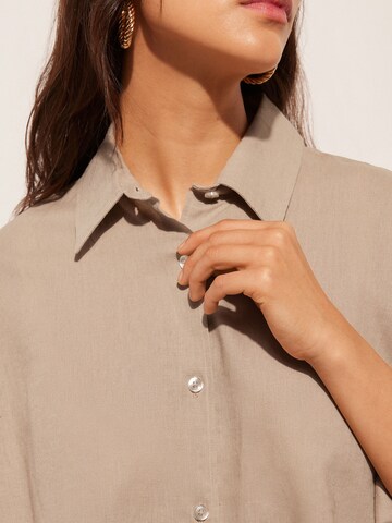 CALZEDONIA Bluse in Beige