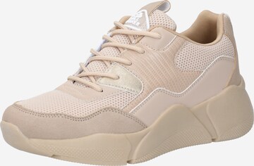 Baskets basses BULLBOXER en rose : devant