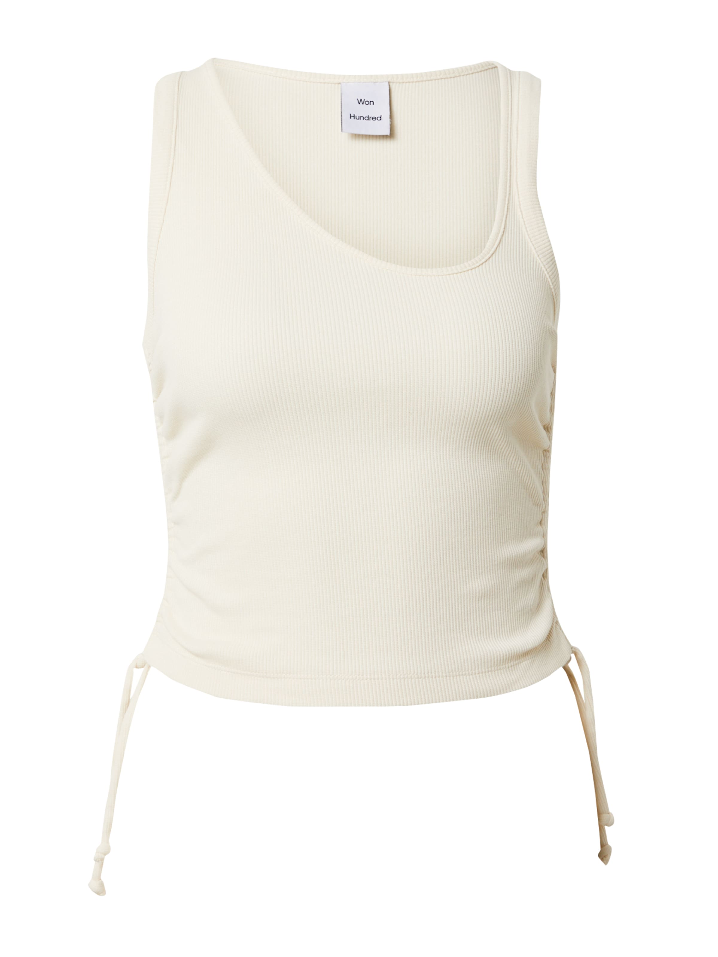 Won Hundred Topp 'Lucinda' i beige: framsida