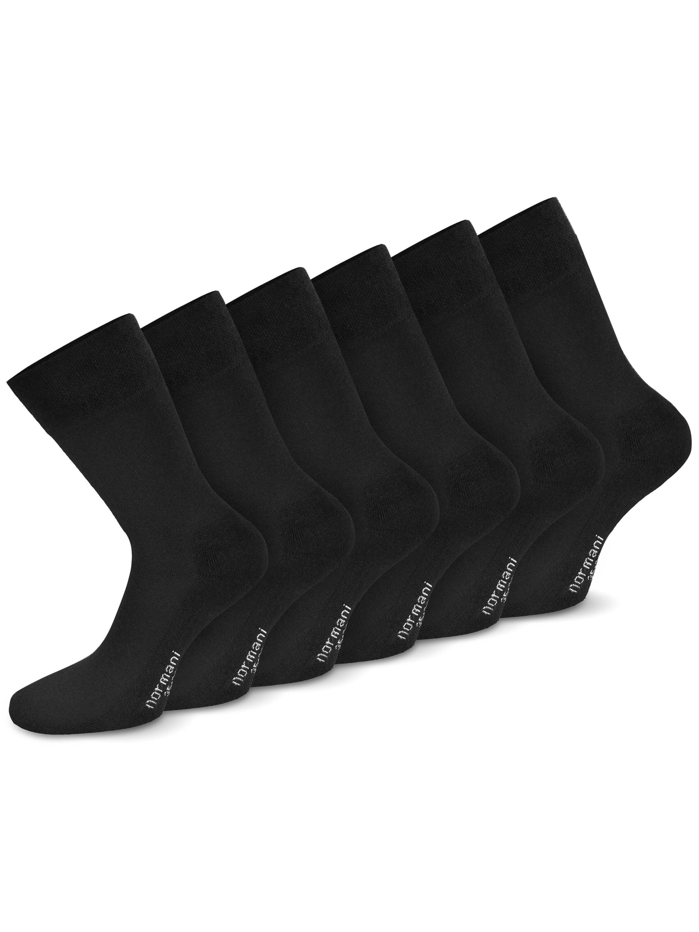 normani Socken in Schwarz: Vorderseite