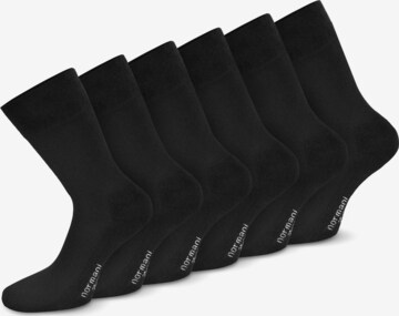 normani Socks in Black: front