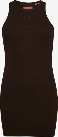 Superdry Dress in Brown: front