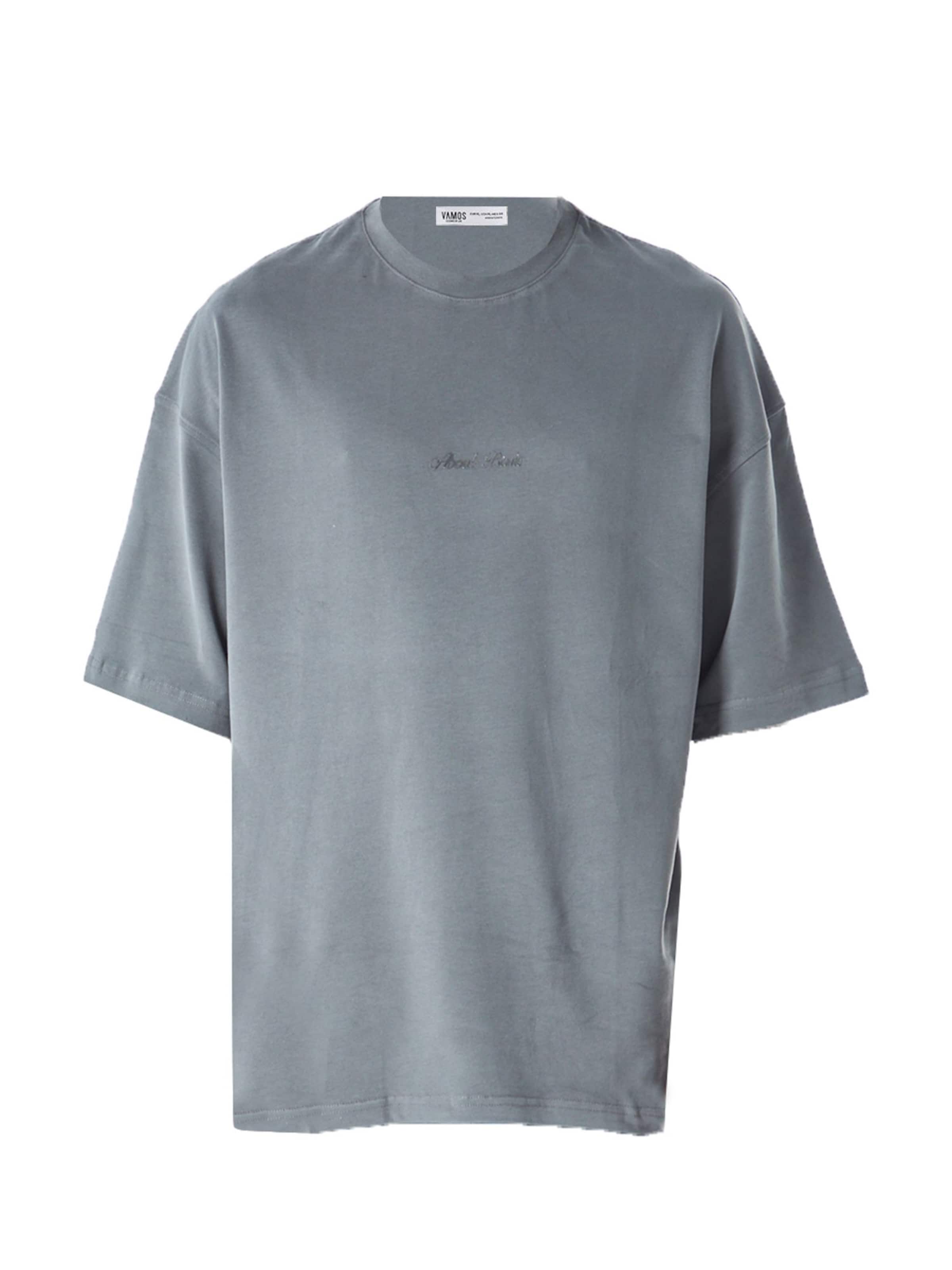 pelēks VAMOS CLO T-Krekls: no priekšpuses