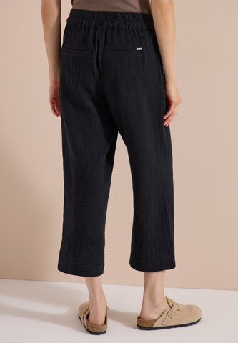 CECIL Wide Leg Hose in Schwarz