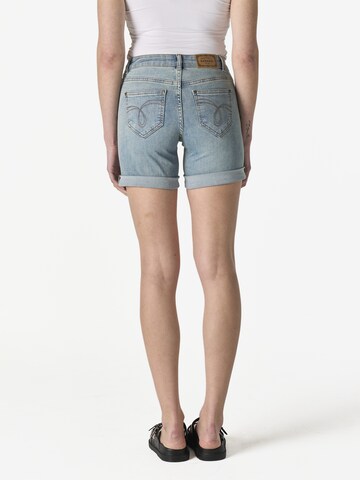 KOROSHISlimfit Traperice - plava boja