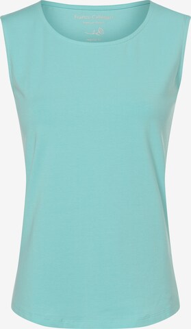 Franco Callegari Top in Blauw: voorkant