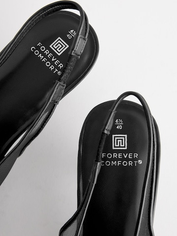 Next Slingpumps 'Forever Comfort®' in Schwarz