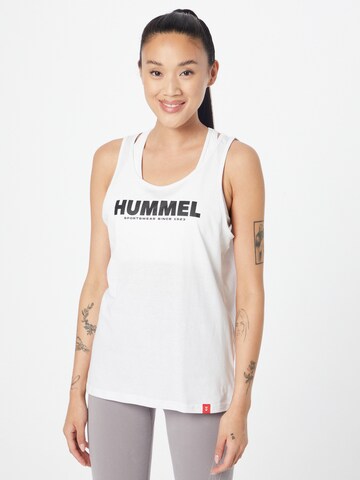 Hummel Sports Top 'Legacy' in White: front