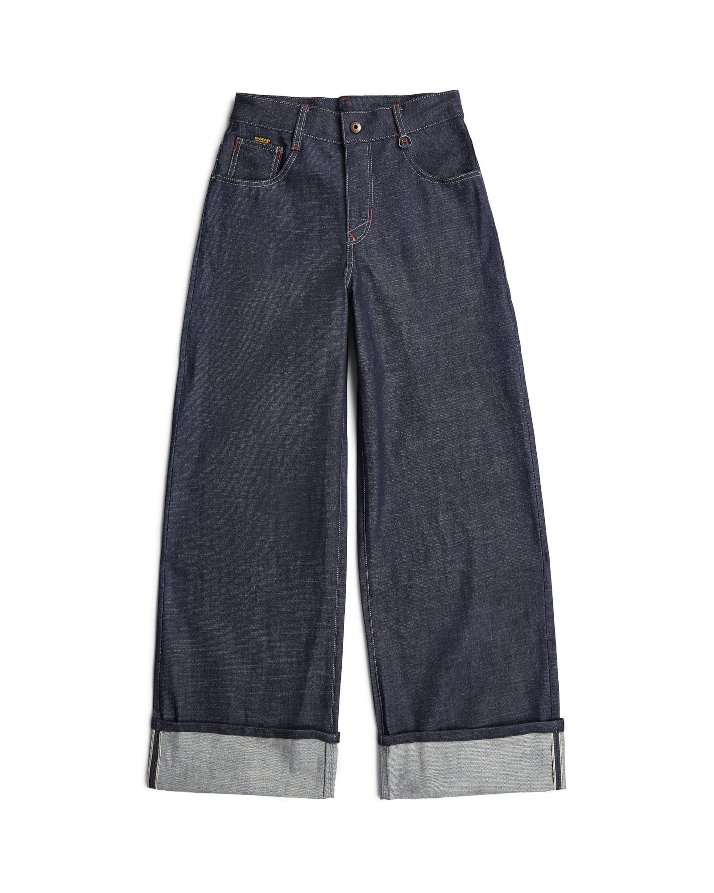 G-STAR Loosefit Jeans in Blauw: voorkant