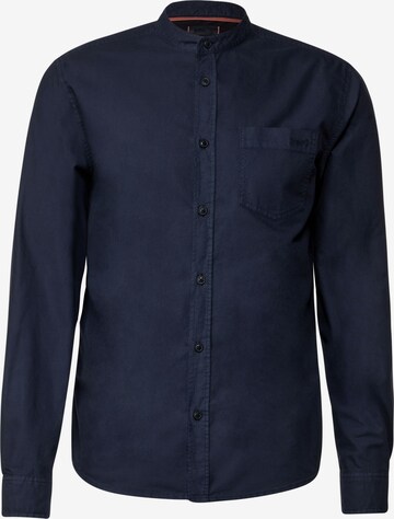 Street One MEN Button Up Shirt in Blue: front