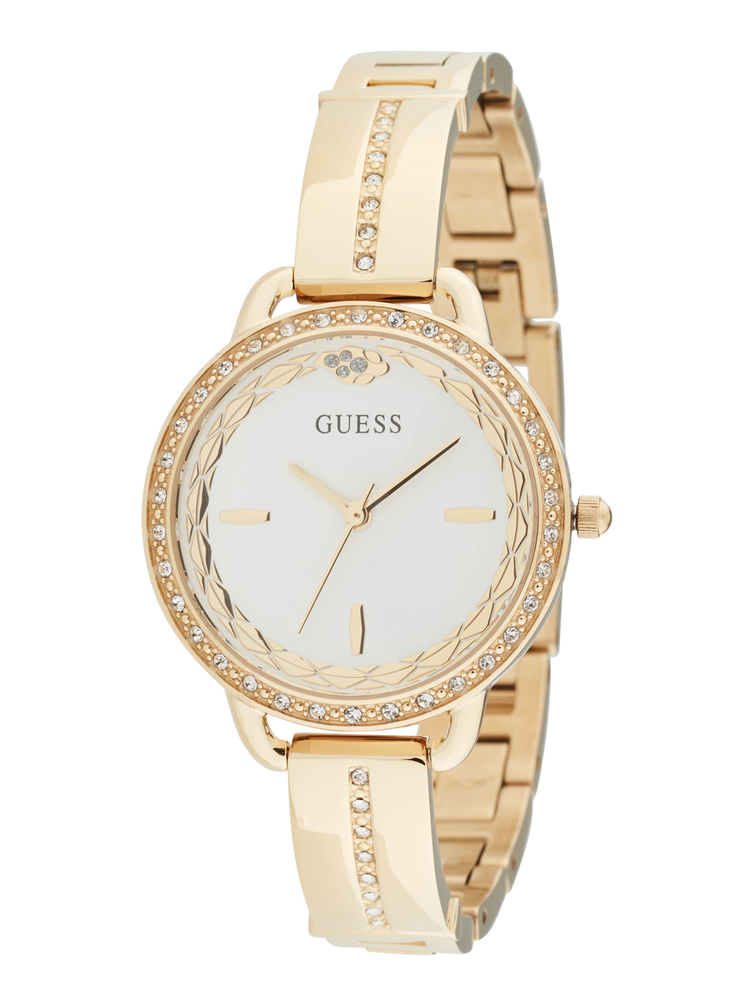 GUESS Analoog horloge 'Bellini' in Goud: voorkant