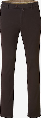 Regular Pantalon chino 'Bonn 2-8616' MEYER en marron : devant