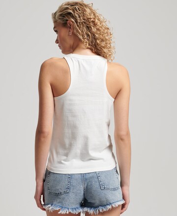 Haut Superdry en blanc