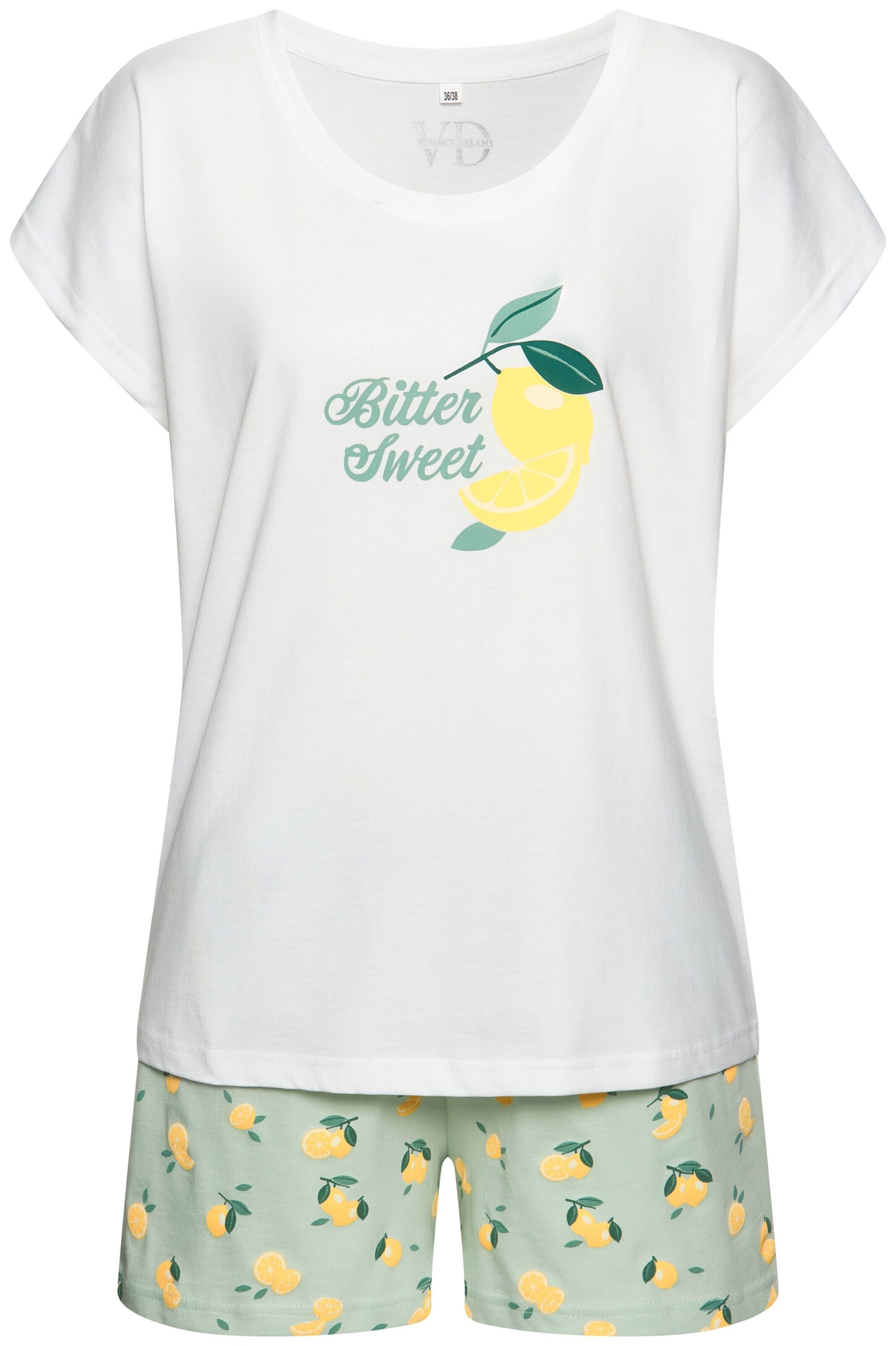 VIVANCE Шорти в зелено: отпред