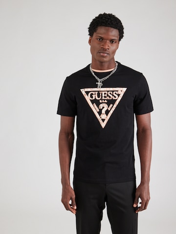 GUESS Shirt in Black: front