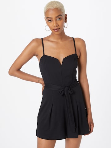 ABOUT YOU Overall 'Jasmin' in Black: front