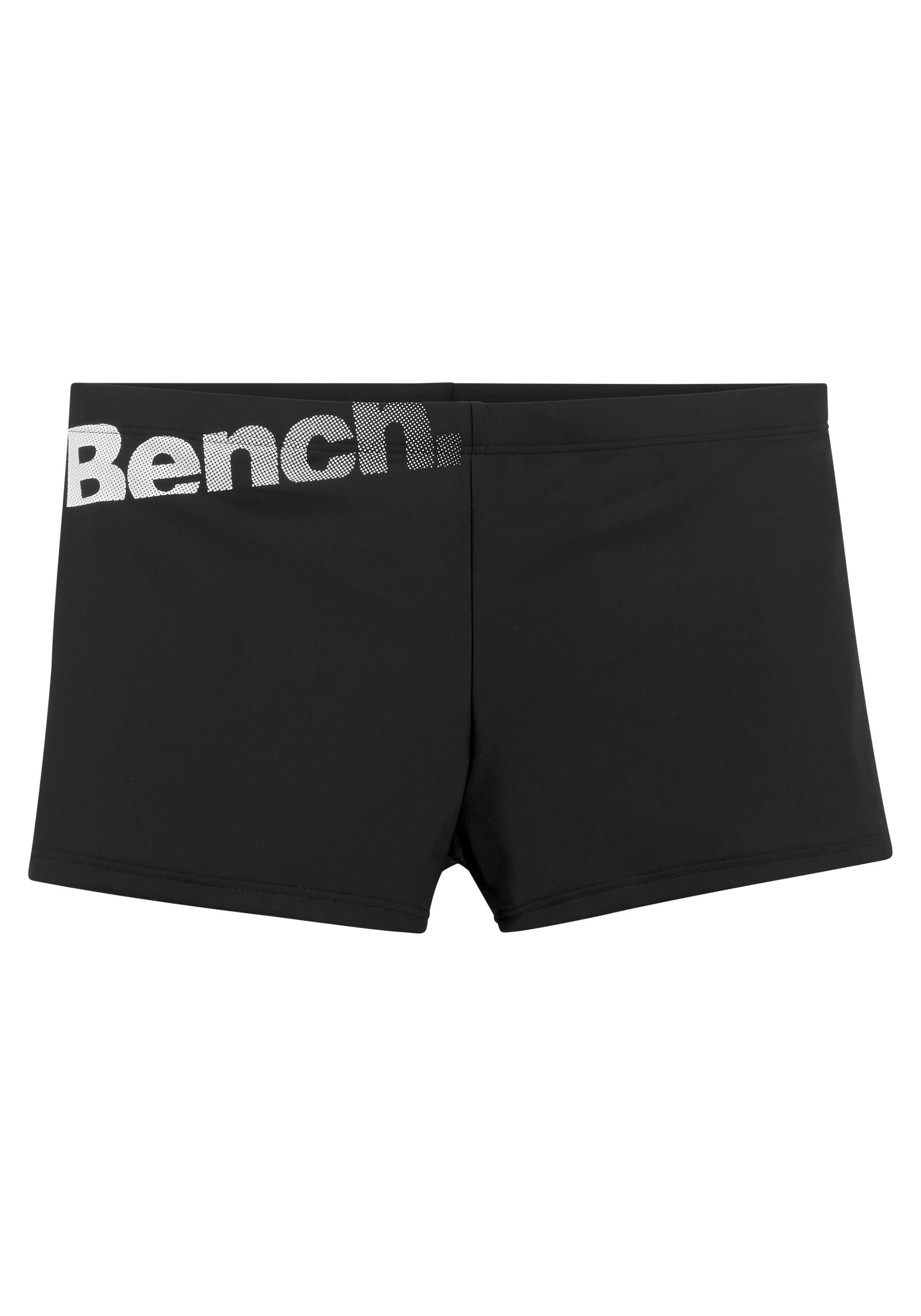 BENCH Swim Trunks in Black: front