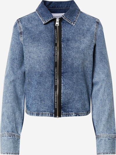 Geacă de primăvară-toamnă Calvin Klein Jeans pe denim albastru, Vizualizare produs