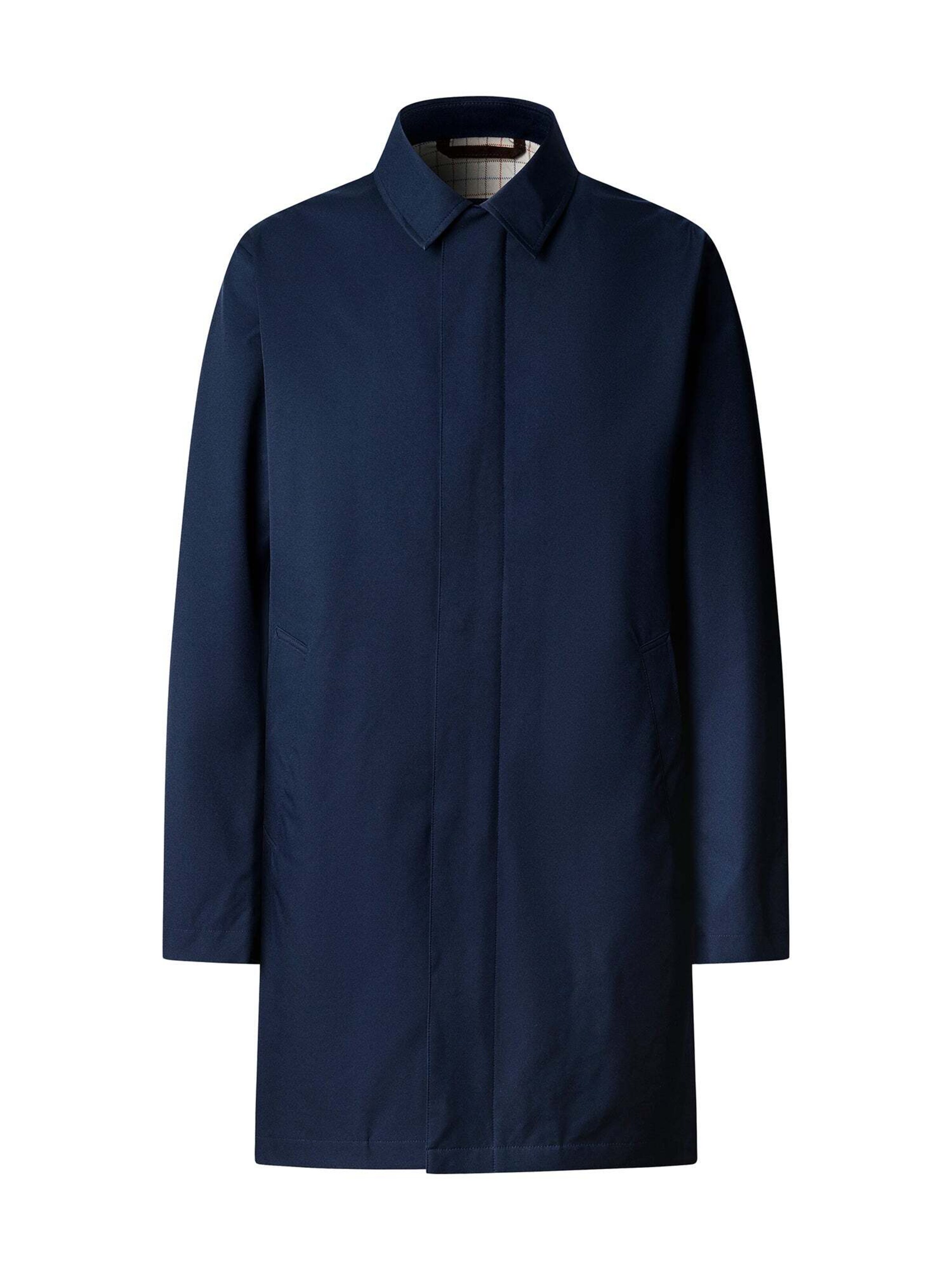 Manteau mi-saison Hackett London en bleu : devant