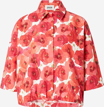 DRYKORN Blūze 'LAINAY', krāsa - sarkans / balts, Preces skats