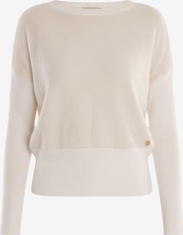 Pull-over 'Maglia' Yes Zee en blanc : devant