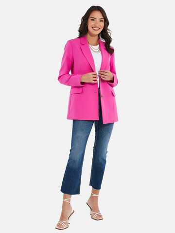 Threadbare - Blazer 'Santa Monica' em rosa