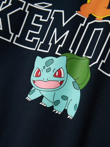 NAME IT Sweatshirt 'NKMDay Pokemon' i blå