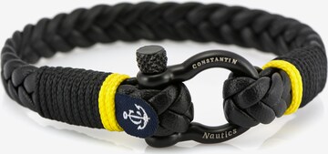 Constantin Nautics Bracelet in Black: front