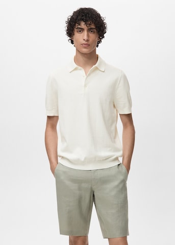 MANGO MAN Shirt 'Arraona' in Weiß: Vorderseite