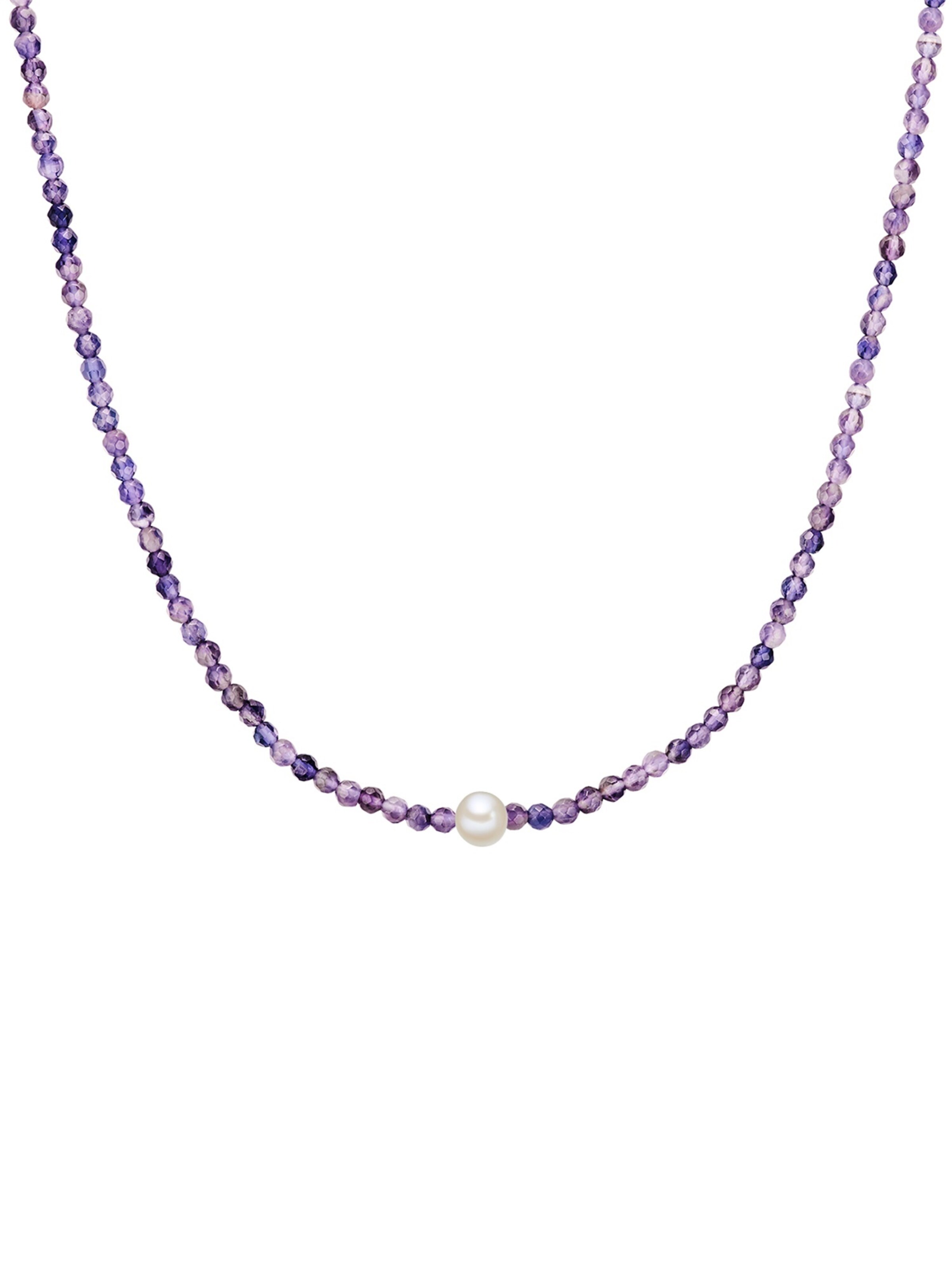 Valero Pearls Necklace in Silver