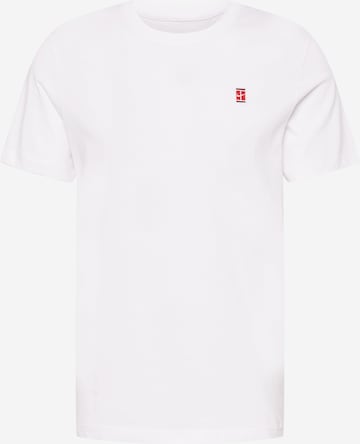 NIKE Funkční tričko – bílá: přední strana