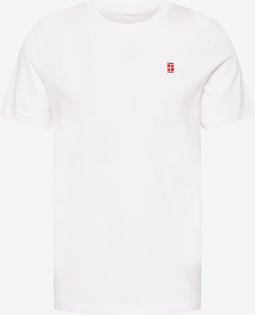 NIKE - Camiseta funcional en blanco: frente