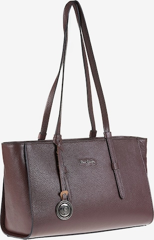 Sac bandoulière PIERRE CARDIN en rouge : devant