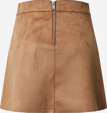 ONLY Skirt 'Linea' in Brown