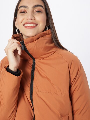 SELECTED FEMME Winter Jacket 'DAISY' in Brown